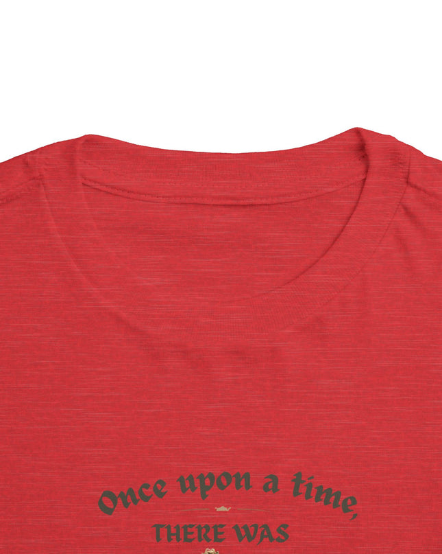"She Saved Herself" Toddler Short Sleeve Tee