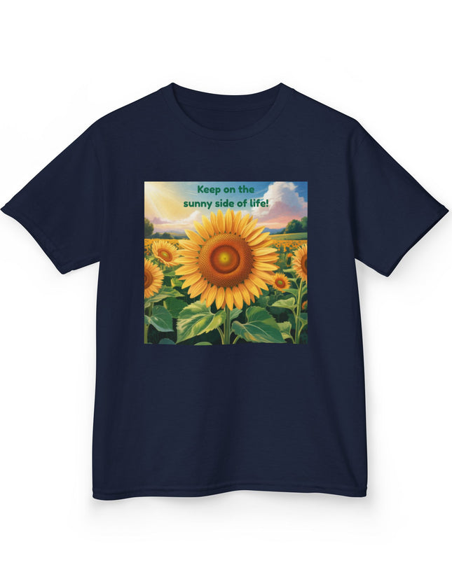 "Keep on the Sunny Side of Life" Kids Heavy Cotton Tee
