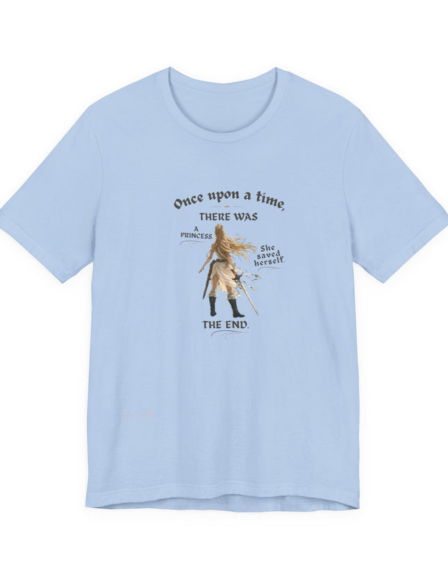 "She Saved Herself" Unisex Jersey Short Sleeve Tee
