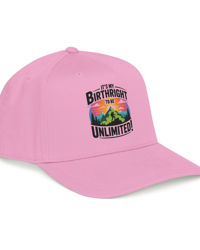 "It's my Birthright to be Unlimited" Mid Profile Baseball Cap