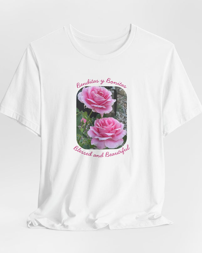 "Blessed and Beautiful" Unisex Jersey Short Sleeve Tee