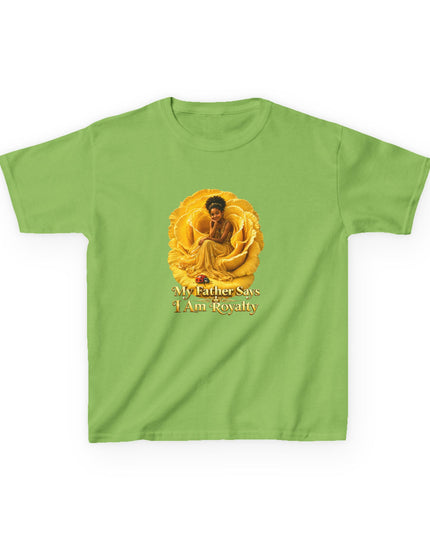 "My Father Says I am Royalty" Kids Heavy Cotton Tee
