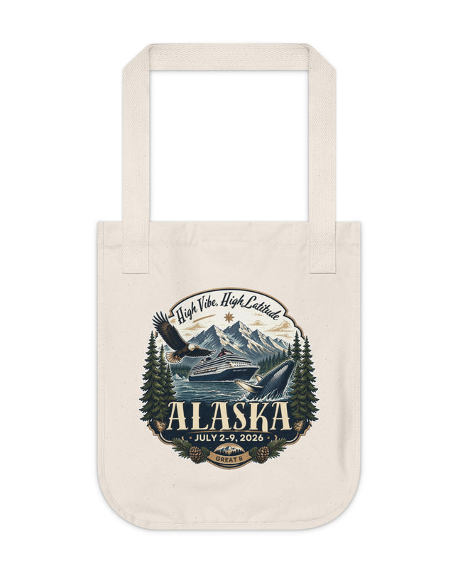 "Alaska" Organic Canvas Tote Bag