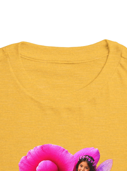 "Rose Fairy" Toddler Short Sleeve Tee
