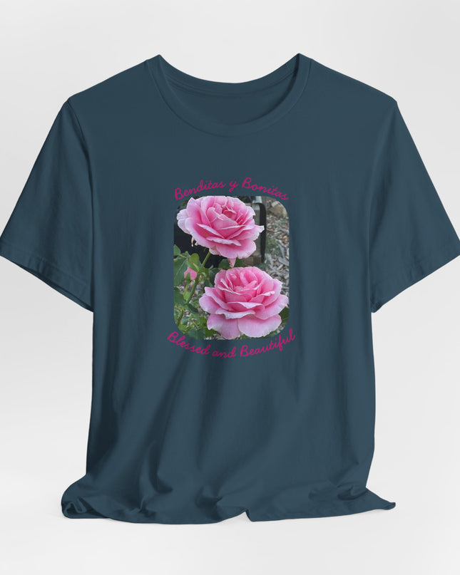 "Blessed and Beautiful" Unisex Jersey Short Sleeve Tee