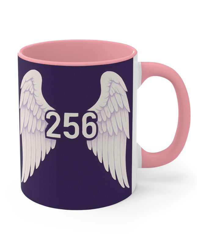 "Fluffy Angel Wing 256" Accent Mug