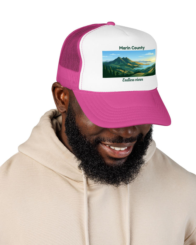 "Marin County - Endless Views" Foam Trucker Hat