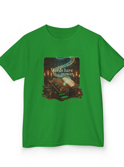 "Words Have Power" Kids Heavy Cotton Tee