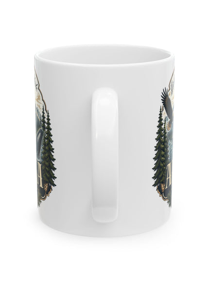 "Alaska" Ceramic Mug, (11oz, 15oz)