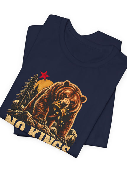 "No Kings California" Unisex Jersey Short Sleeve Tee