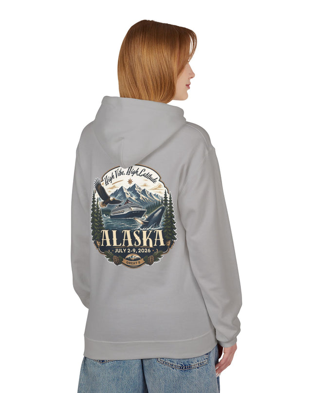 "Alaska" Unisex Midweight Softstyle Fleece Hoodie