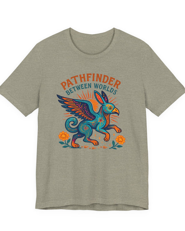 "Pathfinder Between World" Unisex Jersey Short Sleeve Tee