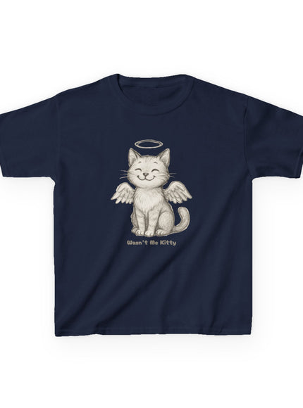 "Wasn't Me Kitty" Kids Heavy Cotton Tee