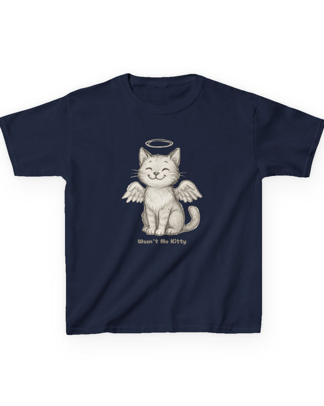 "Wasn't Me Kitty" Kids Heavy Cotton Tee