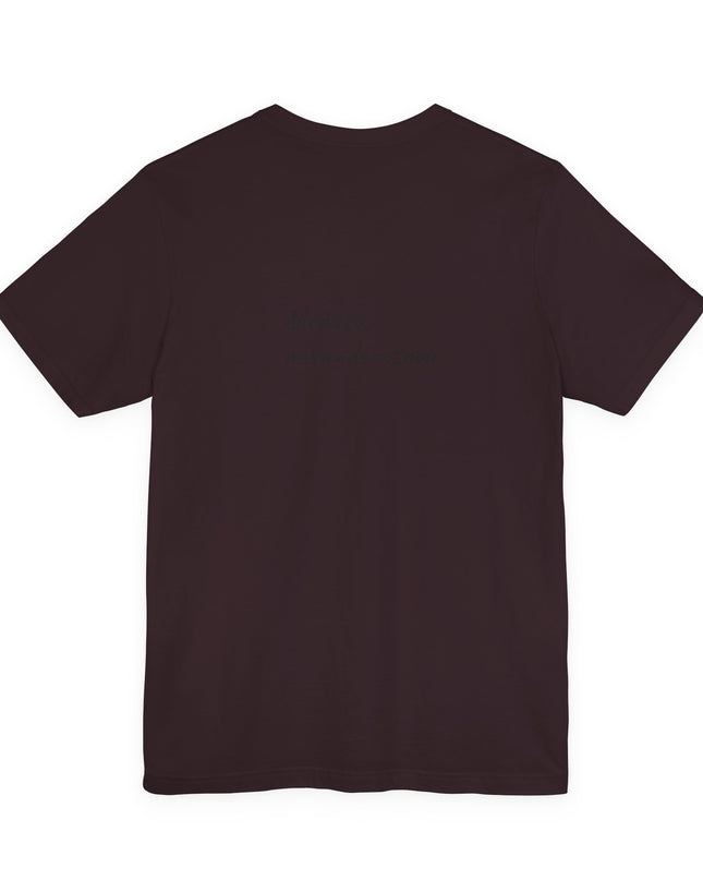 "Medusa, misunderstood" Unisex Jersey Short Sleeve Tee