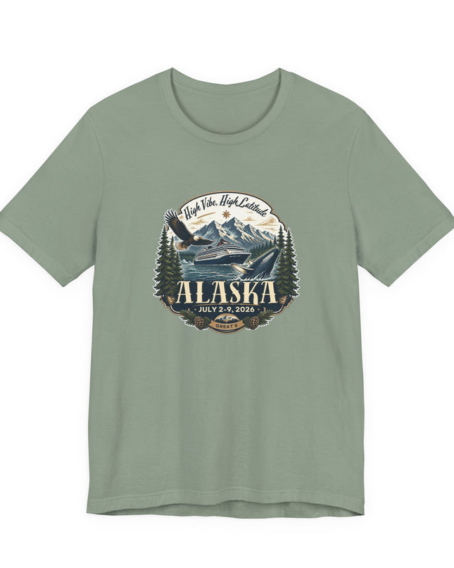 "Alaska" Unisex Jersey Short Sleeve Tee
