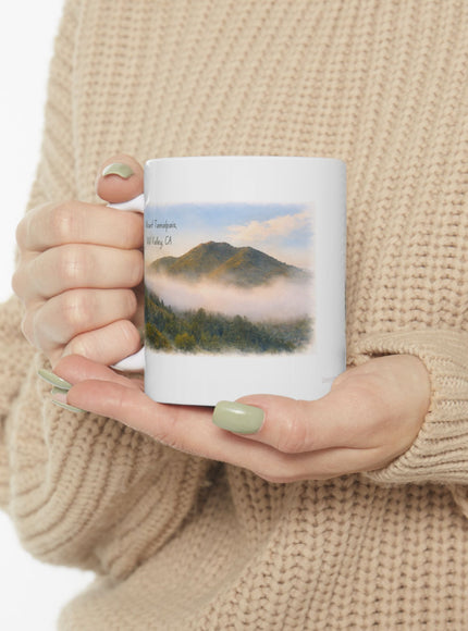 "Mount Tamalpais, Mill Valley, California" Ceramic Mug, (11oz, 15oz)