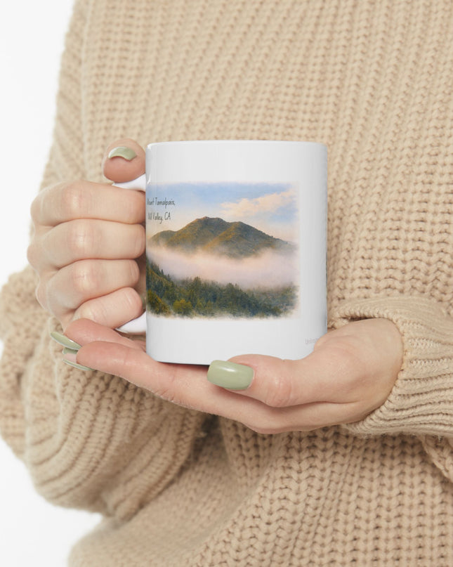"Mount Tamalpais, Mill Valley, California" Ceramic Mug, (11oz, 15oz)