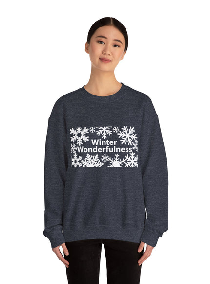 "Winter Wonderfulness" Unisex Adult Sweatshirt