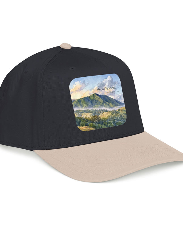 "Mount Tamalpais, the Sleeping Lady" Mid Profile Baseball Cap