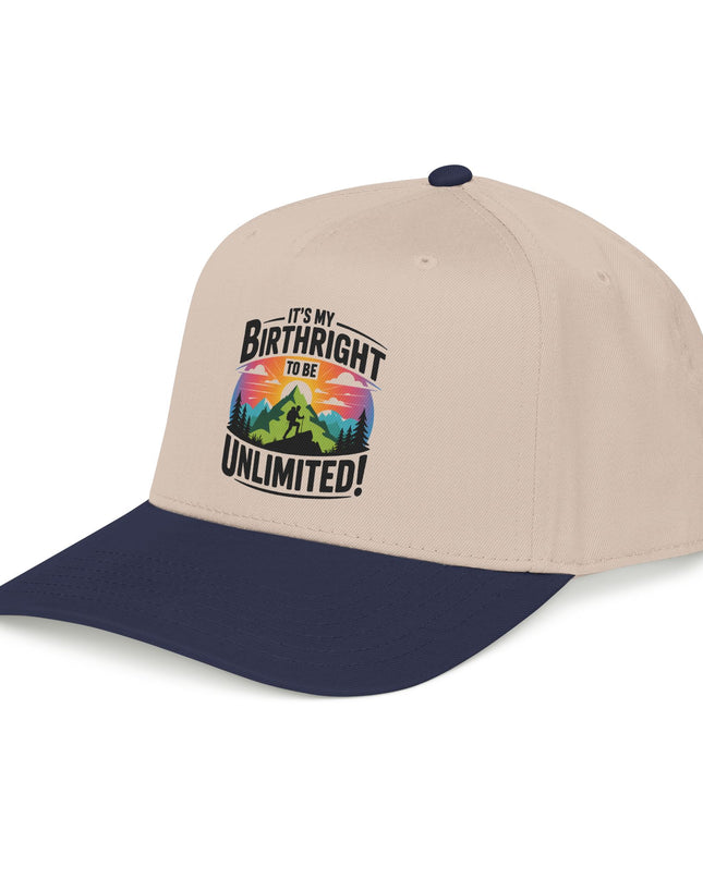 "It's my Birthright to be Unlimited" Mid Profile Baseball Cap