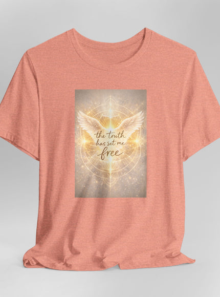"The Truth Has Set Me Free" Unisex Jersey Short Sleeve Tee