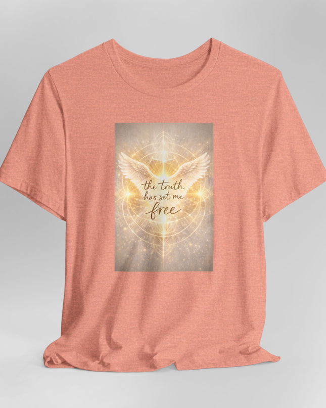 "The Truth Has Set Me Free" Unisex Jersey Short Sleeve Tee