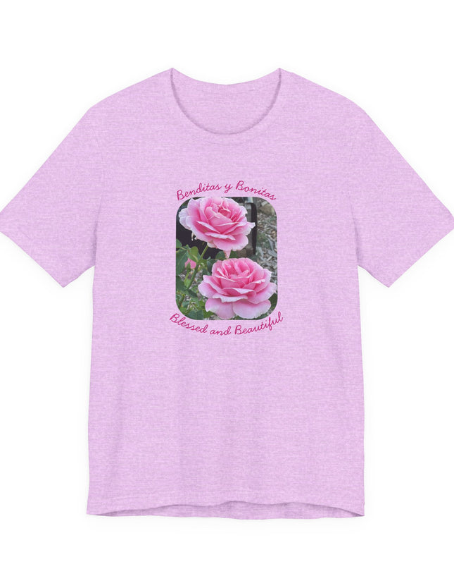 "Blessed and Beautiful" Unisex Jersey Short Sleeve Tee