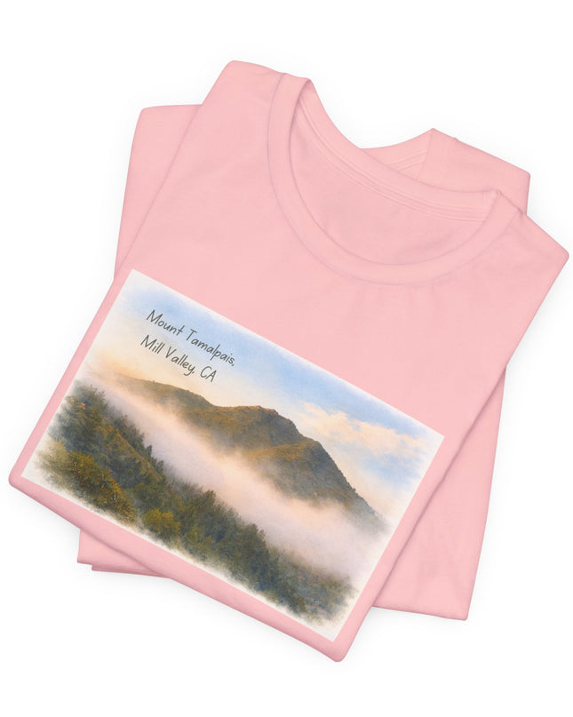 "Mount Tamalpais, Mill Valley, California" Unisex Jersey Short Sleeve Tee