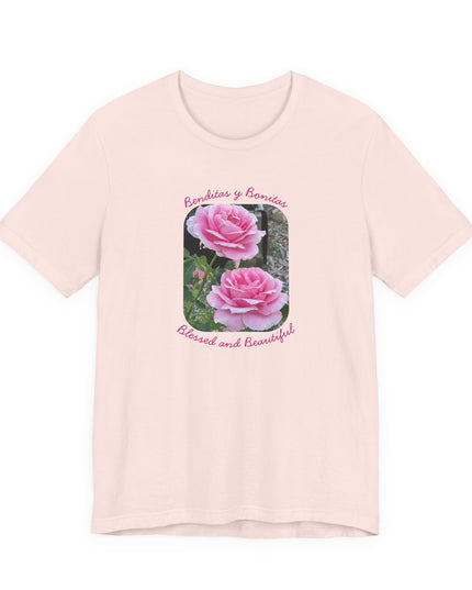 "Blessed and Beautiful" Unisex Jersey Short Sleeve Tee