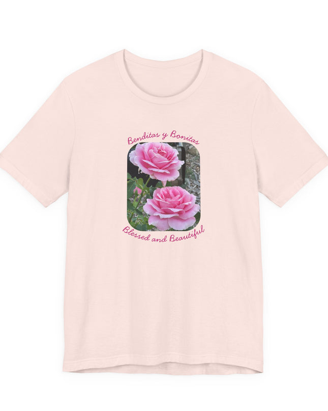 "Blessed and Beautiful" Unisex Jersey Short Sleeve Tee