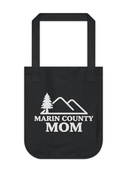 "Marin County Mom" Organic Canvas Tote Bag