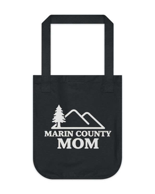 "Marin County Mom" Organic Canvas Tote Bag