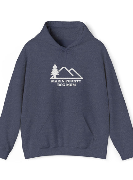 "Marin County Dog Mom" Unisex Heavy Blend Hooded Sweatshirt