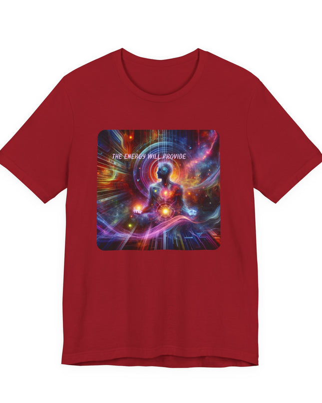 "The Energy will Provide, (Energy for Success)" Unisex Jersey Short Sleeve Tee