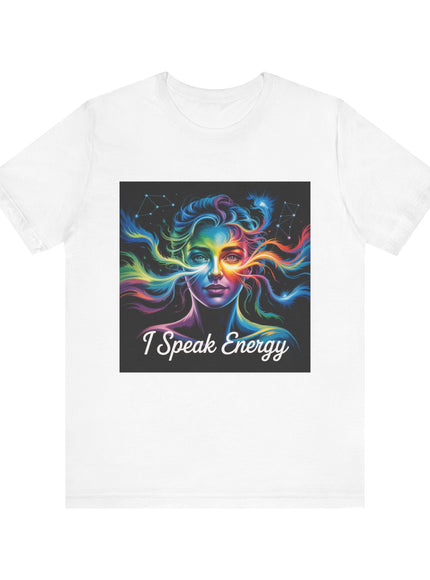 "I Speak Energy, (Energy for Success)" Men's and Women's Jersey Short Sleeve Tee