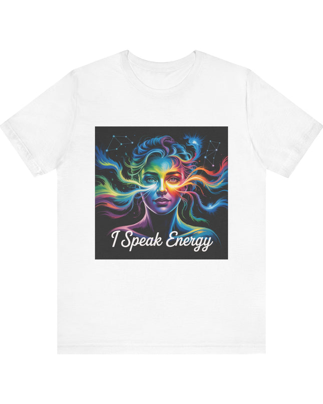 "I Speak Energy, (Energy for Success)" Men's and Women's Jersey Short Sleeve Tee