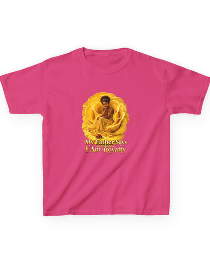 "My Father Says I am Royalty" Kids Heavy Cotton Tee