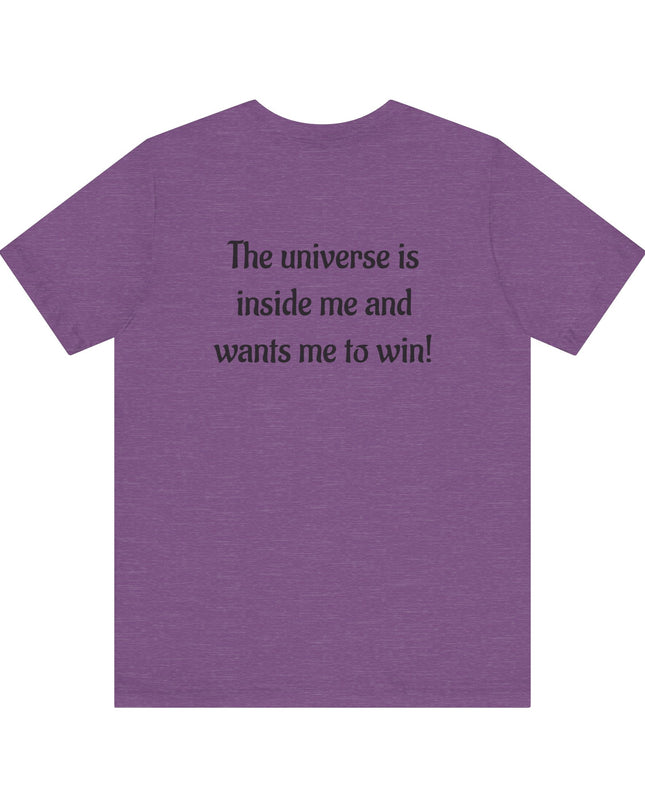 "The Universe is inside Me" Unisex Jersey Short Sleeve Tee