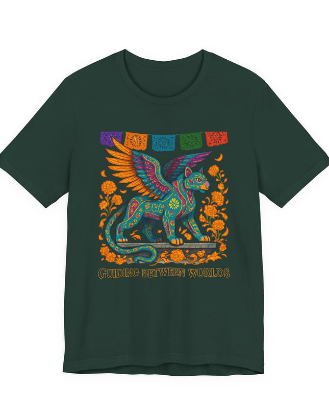 "Guiding Between Worlds" Unisex Jersey Short Sleeve Tee