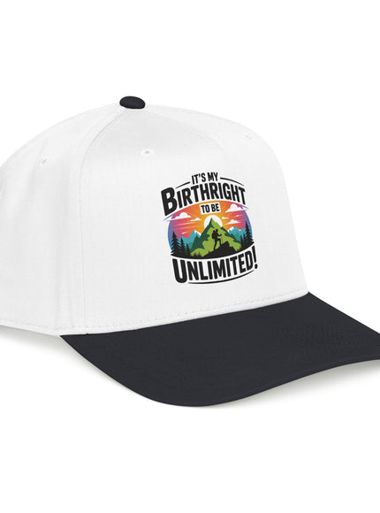 "It's my Birthright to be Unlimited" Mid Profile Baseball Cap