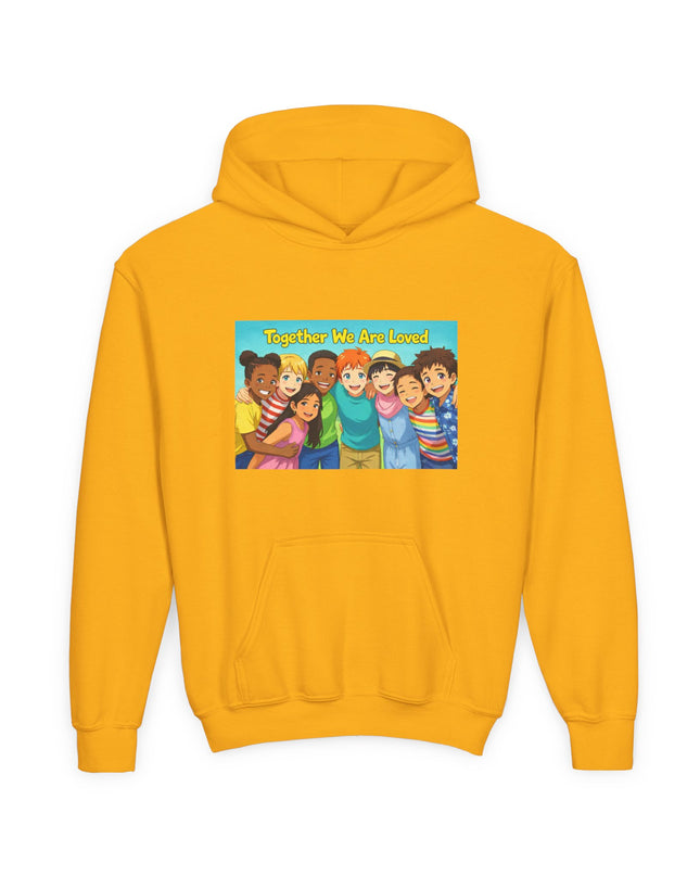 "Together We Are Loved" Youth Hooded Sweatshirt