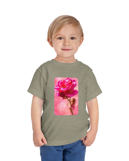 "Fairy Rose" Toddler Short Sleeve Tee