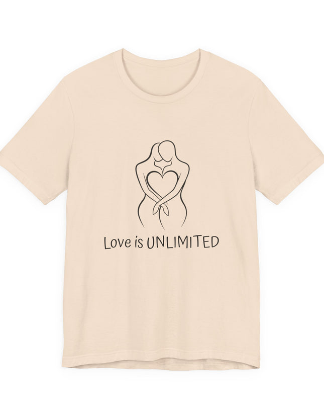 "Love is Unlimited" Unisex Jersey Short Sleeve Tee