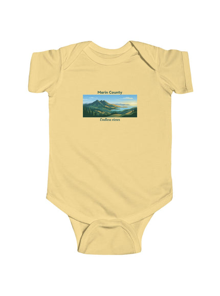 "Marin County - Endless Views" Infant Fine Jersey Bodysuit