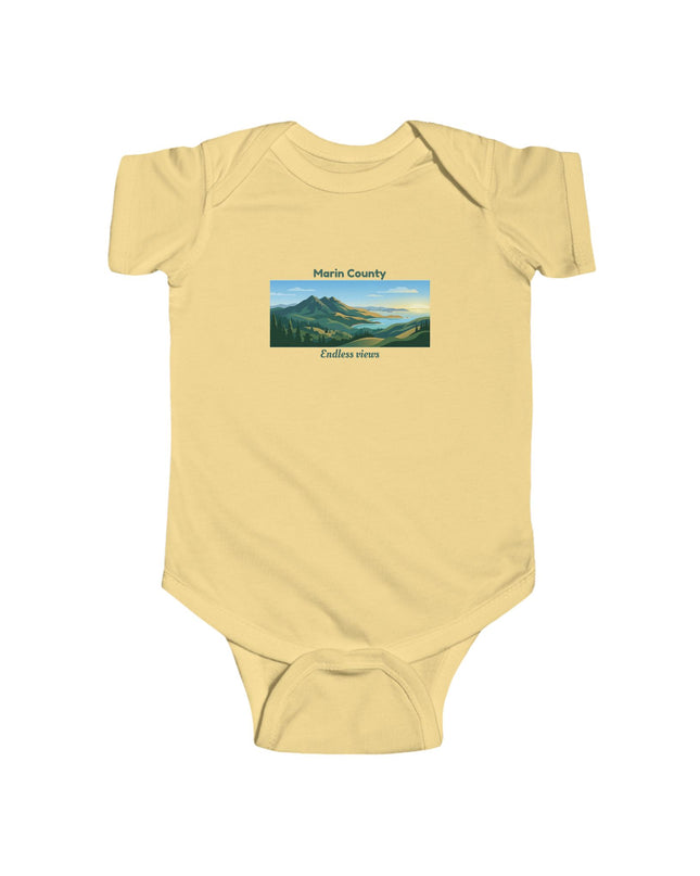 "Marin County - Endless Views" Infant Fine Jersey Bodysuit