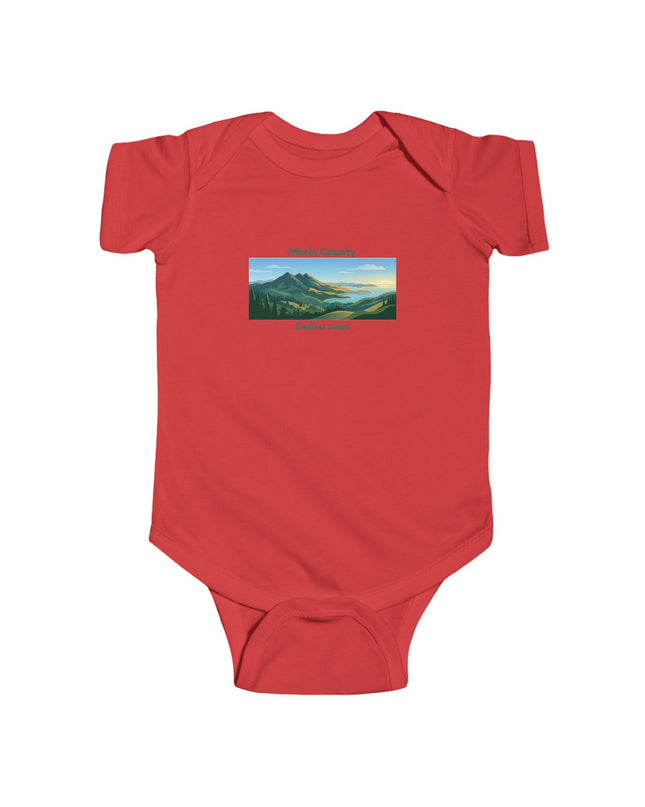 "Marin County - Endless Views" Infant Fine Jersey Bodysuit