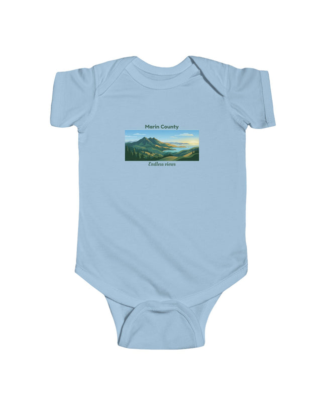 "Marin County - Endless Views" Infant Fine Jersey Bodysuit