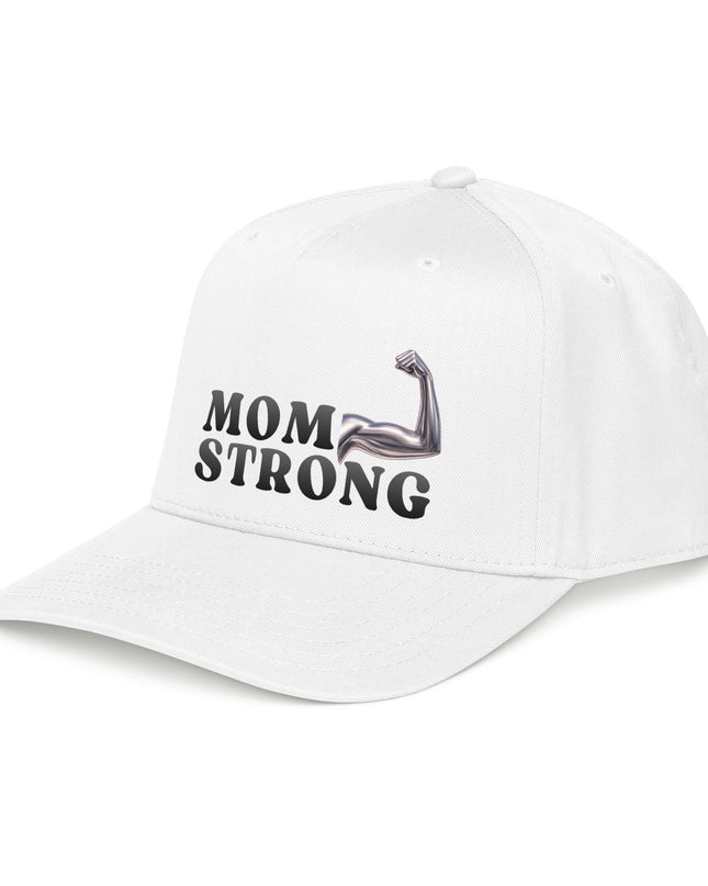 "Mom Strong" Mid Profile Baseball Cap