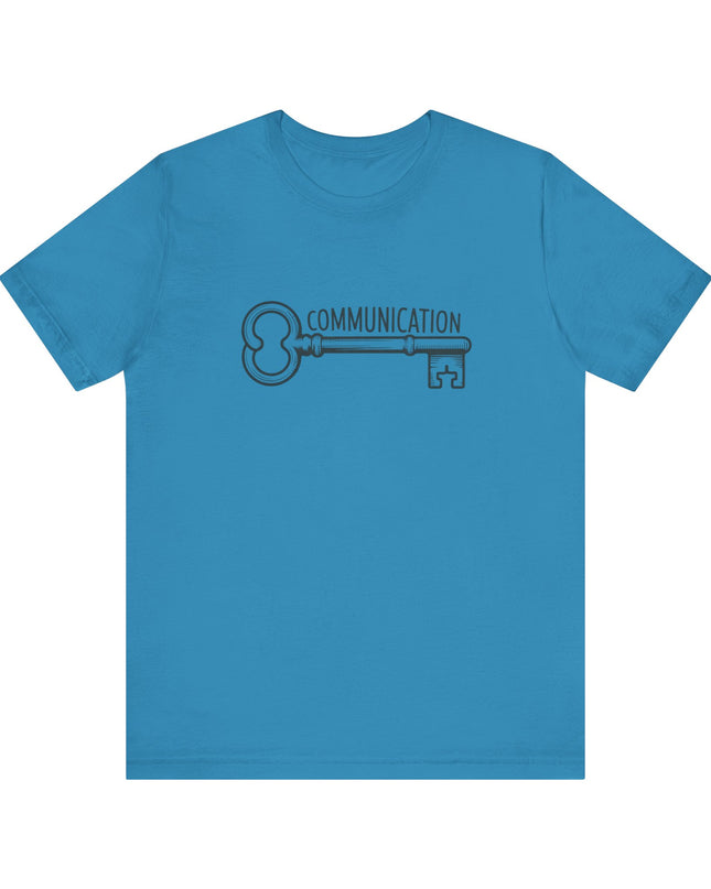 "Communication is Key" Unisex Jersey Short Sleeve Tee